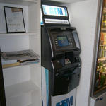 ATM installed in shop